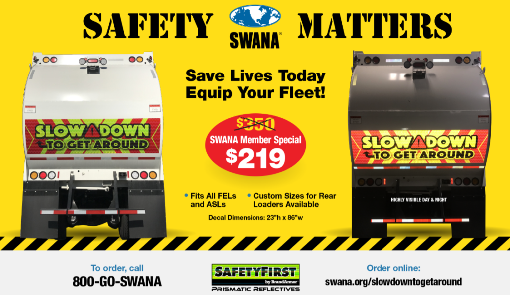 SWANA Adds New Safety Stickers to Protect Workers